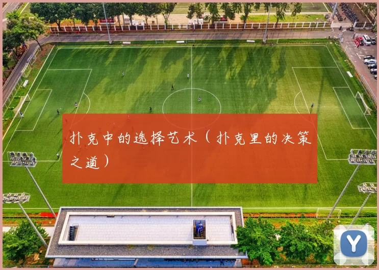 扑克中的选择艺术（扑克里的决策之道）