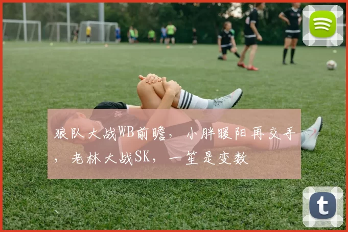 狼队大战WB前瞻，小胖暖阳再交手，老林大战SK，一笙是变数